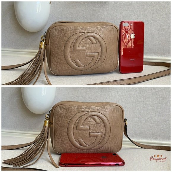 🛑SOLD🛑Authentic GUCCI Calfskin Soho Disco Bag - Picture 5 of 12